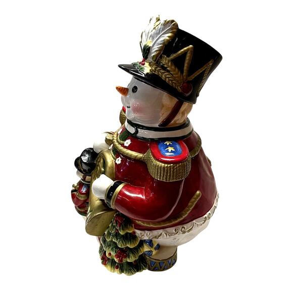 Vintage Snowman Nutcracker Cookie Jar - Picture 5 of 5